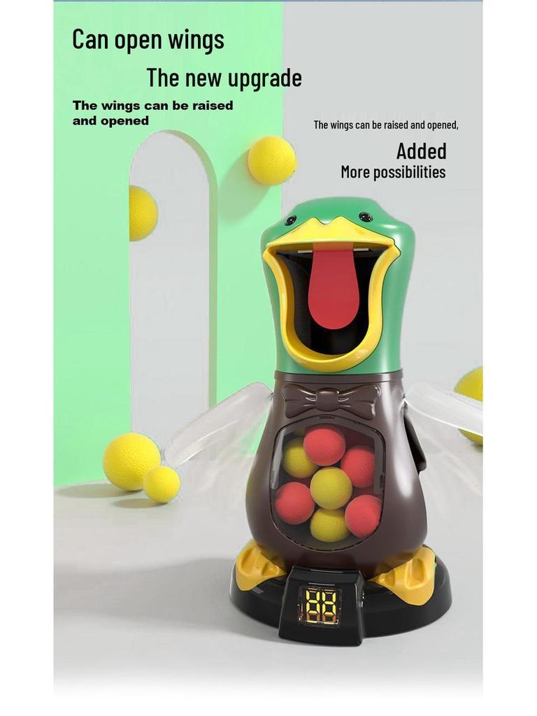 Hit Me Duck Parent-Child Interactive Air Soft Bullet Toy Gun