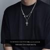 Elegant Pearl Necklace: Trendy, High-End Titanium Steel Clavicle Chain for Women