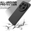 For Xiaomi 14 Ultra Phone Case Liquid Silicone Protective Cover with Hand Strap