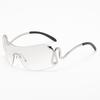 Vintage Personalized Animal Integrated Rimless Babes Outdoor Sports Glasses