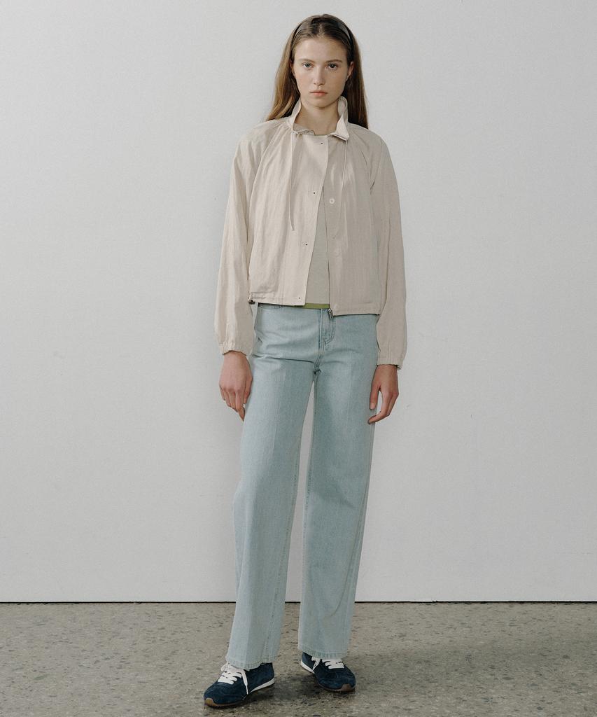 Octette Anne Shirring Blouson_Beige