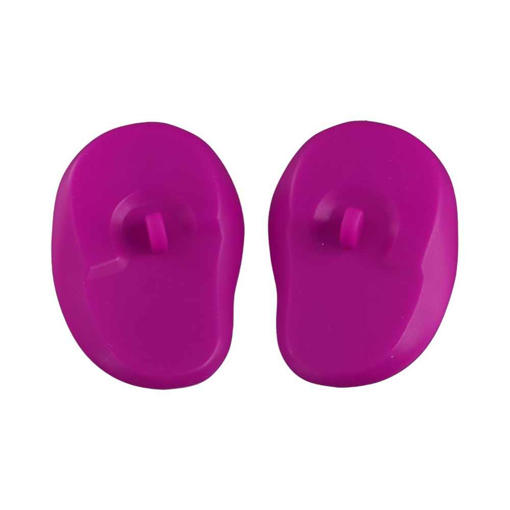 Color Waterproof Hair Salon Earmuffs Silicone Ear Cover Ear Protector Cover Hair Coloring Ear Cover