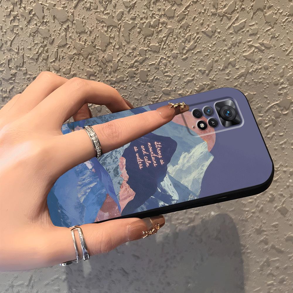 Phone Cover Case for Xiaomi Redmi Note 14 A1 K80 A4 A5 12 11 A3 12C 13C 14C 9 8 7 10 13 Pro Plus K40 A1 A2 Creative Mountain