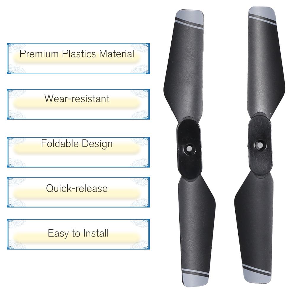 Compatible with LS-XT6 RC Drone 4pcs Drone Propeller Blades Paddles for RC Quadcopter RC Drone Accessories