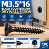 Carbon Steel Countersunk Cross Slot Drywall Screw M3.5*16