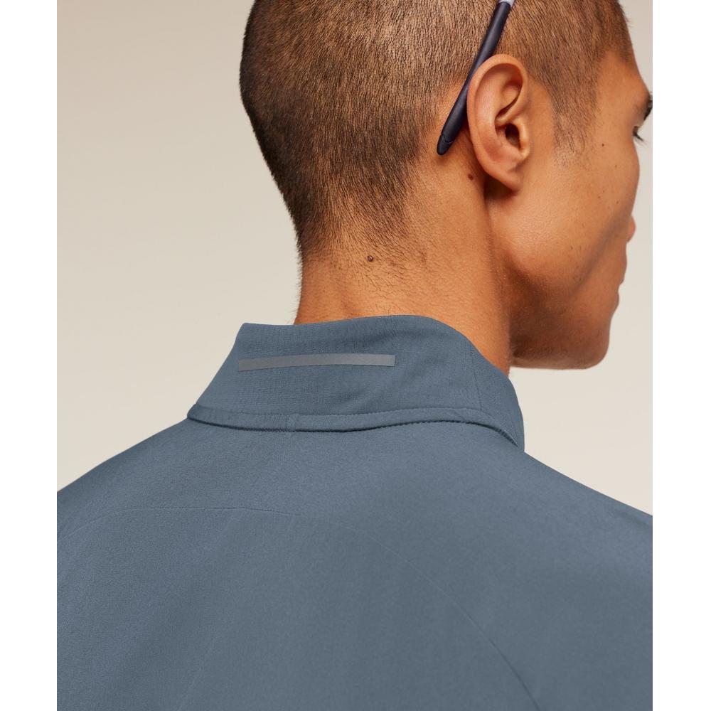 Gymshark Running Elite 1 4 Zip Titanium Blue A2b2s Ucmq