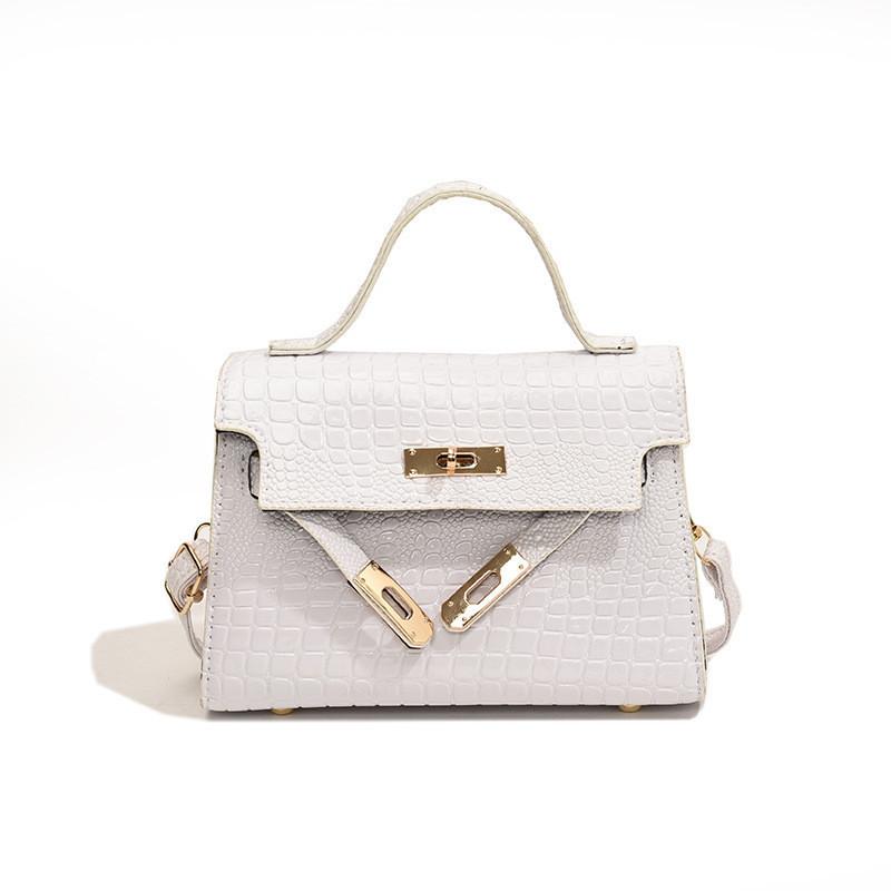 Stylish Pu Leather Handbag Trendy Street Style 2024 Summer Small Crossbody Bag