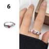 Irregular Shape Crystal Ring Minimalist Handmade Opal Ring Fashionable Gemstone Ring  Girls Gift