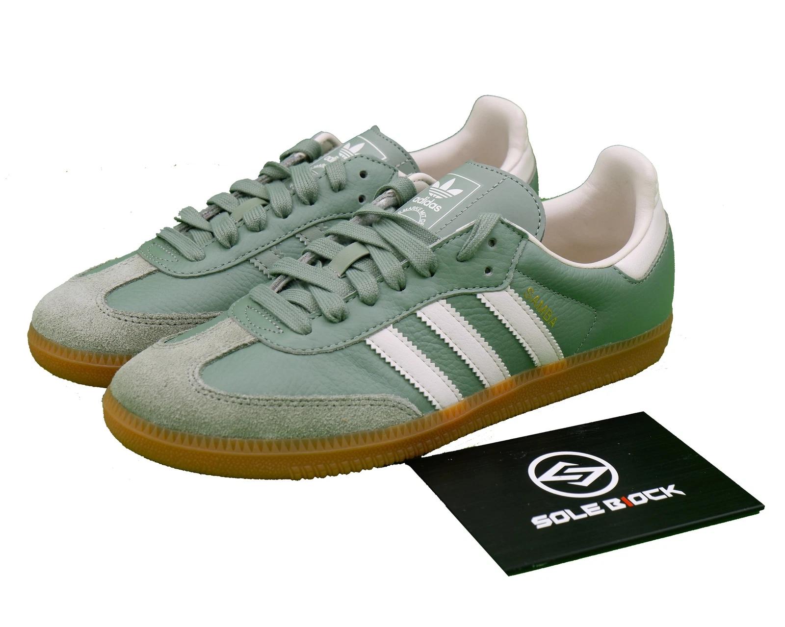 

Adidas Samba OG Silver Green Gum Women s IE7011 EU 36 зелёный