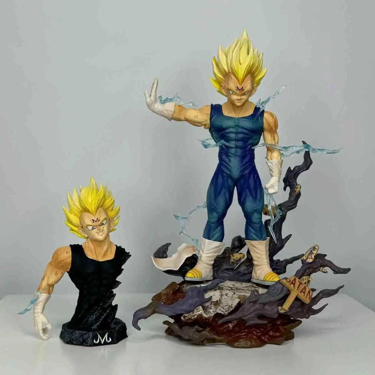 

22cm Dragon Ball Z Figure Majin Vegeta Anime Figurine Action Figures Pvc Model Statue Decoration Collection Toys Kids Gifts