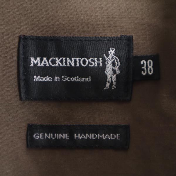 Mackintosh Stainless Collar Coat 38 Brown Men's Used