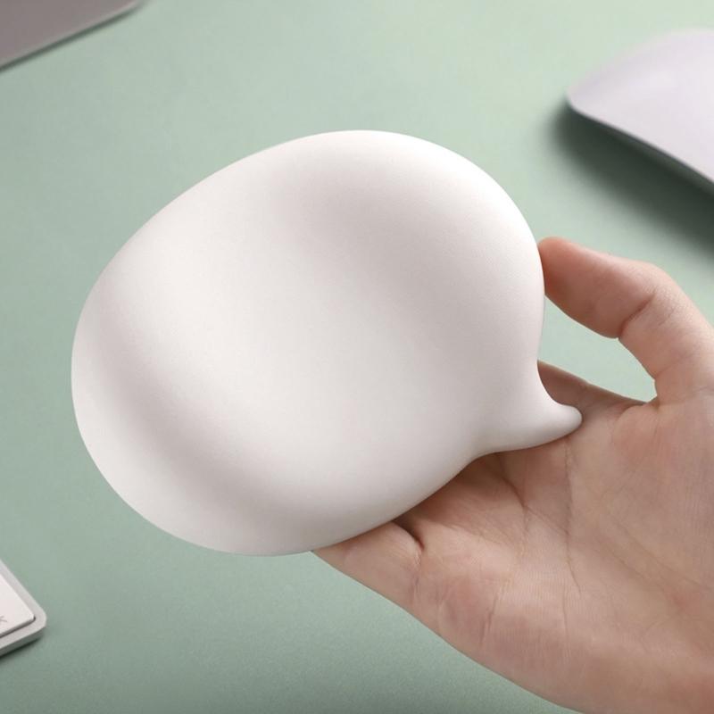 Slip designs Wrist Cushion Set Made Of Silicone And PU Leather For Enhanced Stability And Comfort During Desk Use.