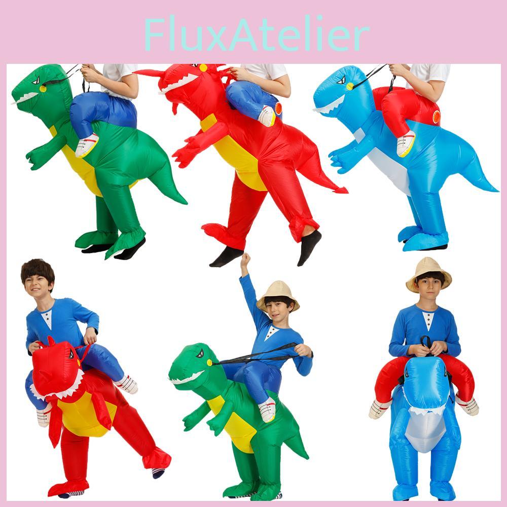 Inflatable Children Adult Dinosaur Halloween Costume Fancy Dress Outfit Cosplay