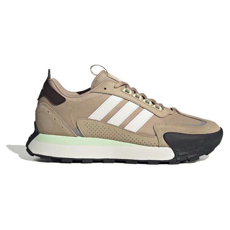 Adidas Futro Mixr Fashion Versatile Shock Absorbing Wear Resistant Low Top Running Shoes Unisex Running Shoes Brown IG1886