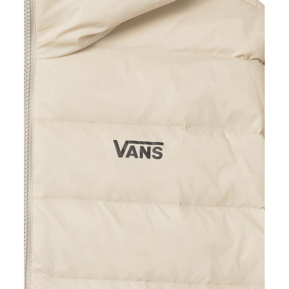 Vans Lightweight Hooded Puffer   Oatmeal Vn000p2p2n11
