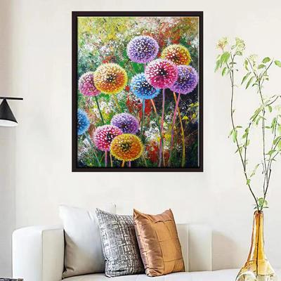 5D Diy Ζωγραφική με Διαμάντια Χρωματιστό Πικραλίδα Σταυροβελονιά Σετ Πλήρης Κεντητική με Διαμάντια Ψηφιδωτό Τέχνης Εικόνα με Στρας Διακόσμηση Δώρο