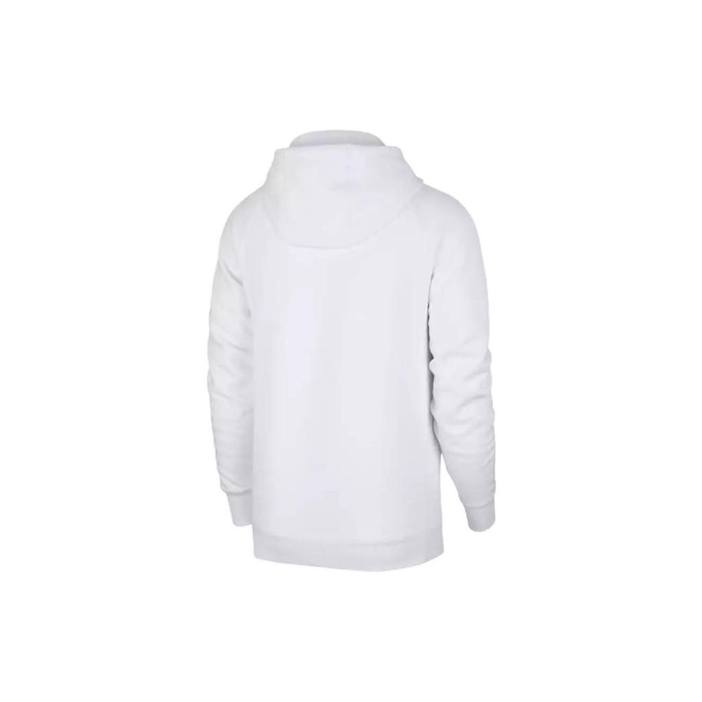 Nike Sweatshirts Men's Gray White Hooded Moderate AH9876-100