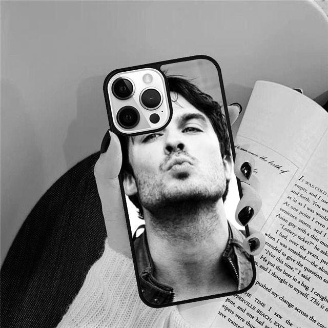 Damon Salvatore The Vampire Diaries Phone Case Cover For iPhone 17 Air 15 16 Pro Max 14 13 12 11 Pro Max Plus