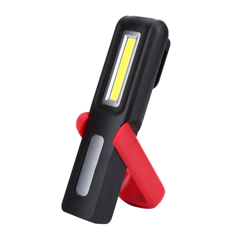 Two Lighting Modes COB Working Lamp Rechargeable Magnet Hook Portable Work Light Waterproof Magnetic Flashlight