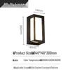 Villa LED Waterproof Wall Lamp for Indoor/Outdoor Spaces: Modern Garden, Courtyard, Hotel, Balcony, Hallway, Corridor.