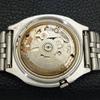 GENUINE VINTAGE SEIKO 5 AUTOMATIC JAPAN MENS GREY COLOR DIAL WATCH A500077-2 R151a-a500077