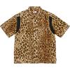 GOODENOUGH Crushed Rayon S/S Shirt Leopard