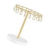 Removable Jewelry Display Shelf Round Base Hair Claw Display Rack Gift Claw Clip Holder  Girls