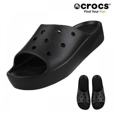 Crocs Slippers Classic Platform Slides 208180 001 Black