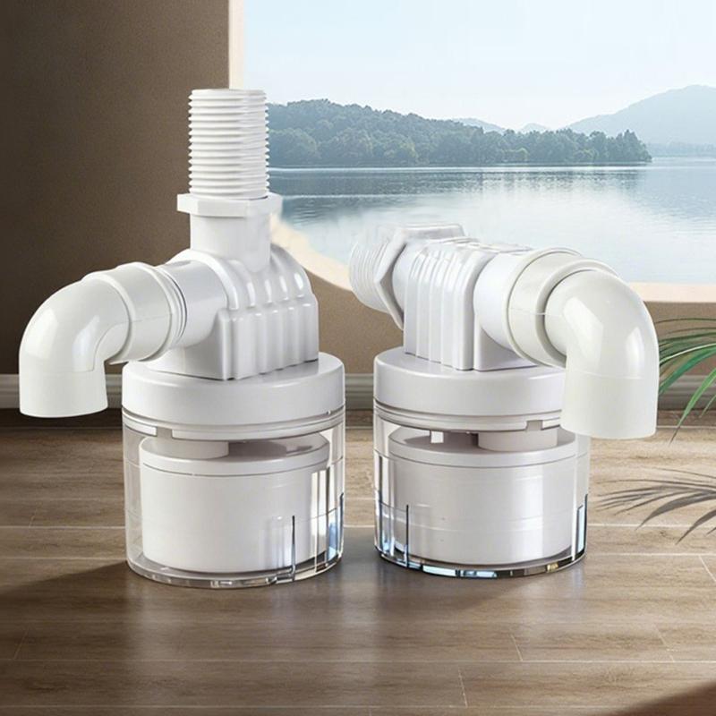 Torre valvola di controllo automatico del livello dell'acqua da 1/2" 3/4" con sfera galleggiante installata all'interno del serbatoio, ingresso e uscita senza spina.