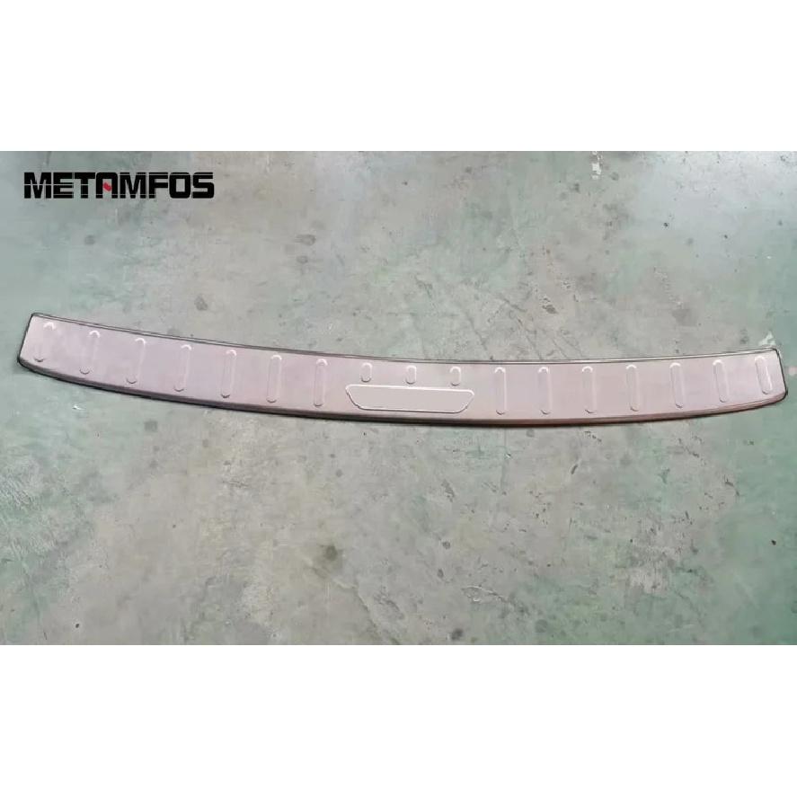 For Hyundai Tucson   Exterior Rear Trunk Bumper Foot Plate Tailgate Door Sill Scuff Guard Plate Accessories Car Styling