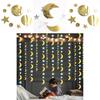 Bandeirola Lua Estrela Chamativa Adicione Um Toque de Glamour à Sua Decoração Festiva!
