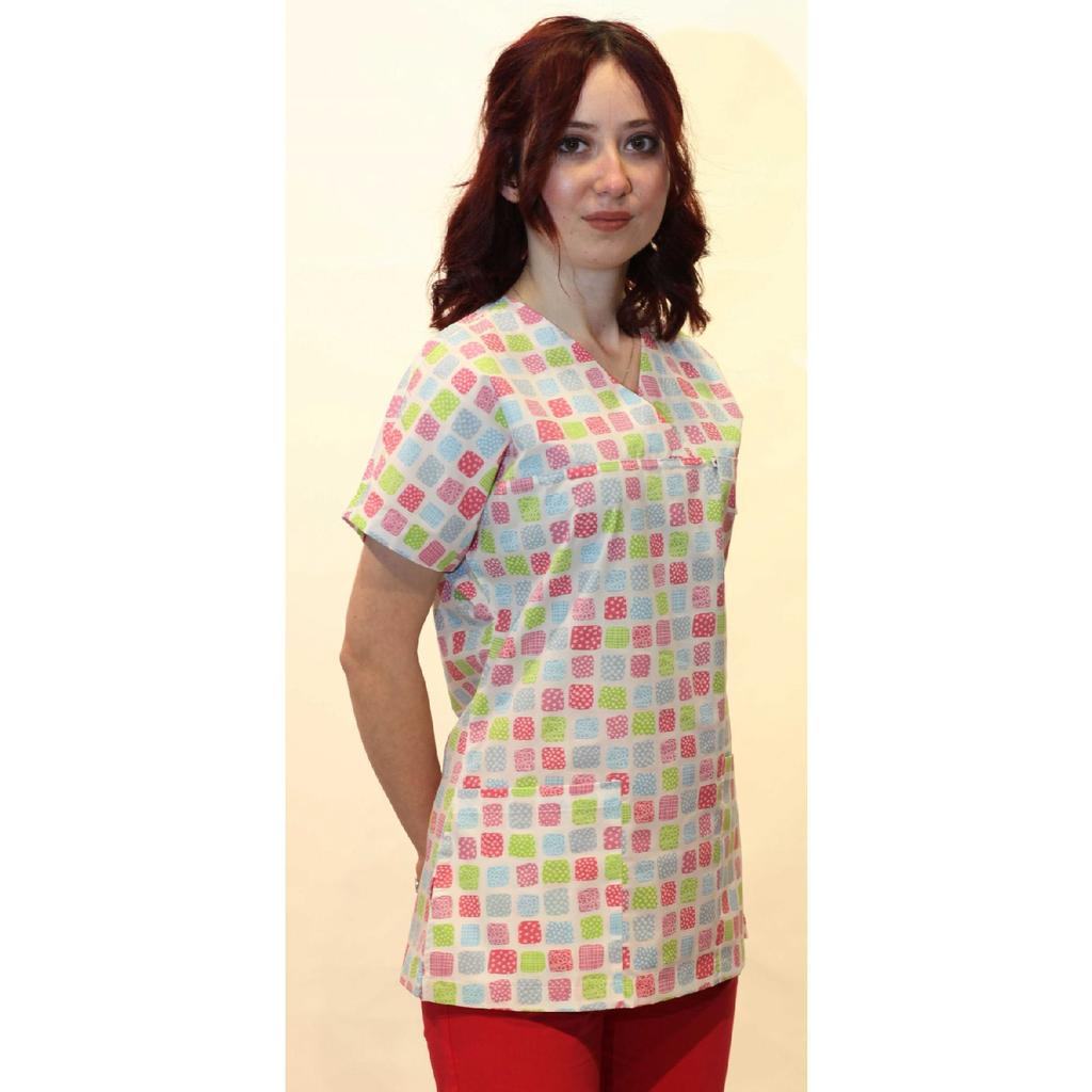 Candy Patterned Doctor/nurse One-top