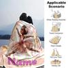 Ballet Dancer Home Customize Your Name Home Blanketss Soft Comfortable Lightweight Allseason Multipurpose Customize Your Name Home Blankets For