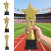 Plastic Trophy Trophy Fidget Toys 20/24.5/28.5cm Small Basketball Trophy  Sports Event