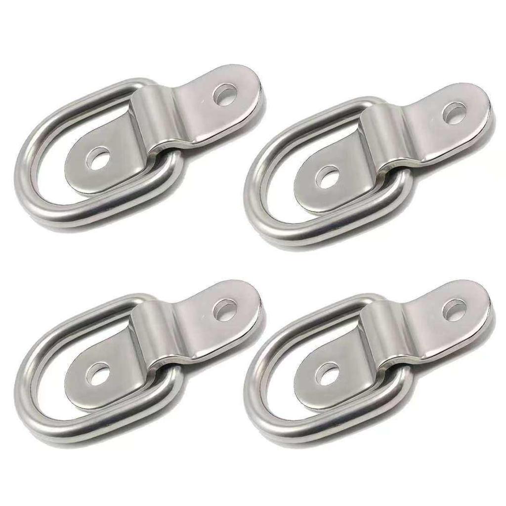 D-type pull ring hooks secure pull rings on containers, vans, trucks, and other cargo vehicles.