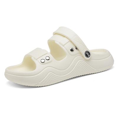 Herrensandalen Neue große EVA-Plateau-Slipper Herren-Strandschuhe Leichte Mode Casual Punk-Sandalen Herrenschuhe Slides