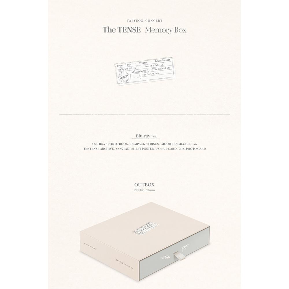 [Pre-order] TAEYEON - CONCERT The TENSE Memory Box Blu-ray