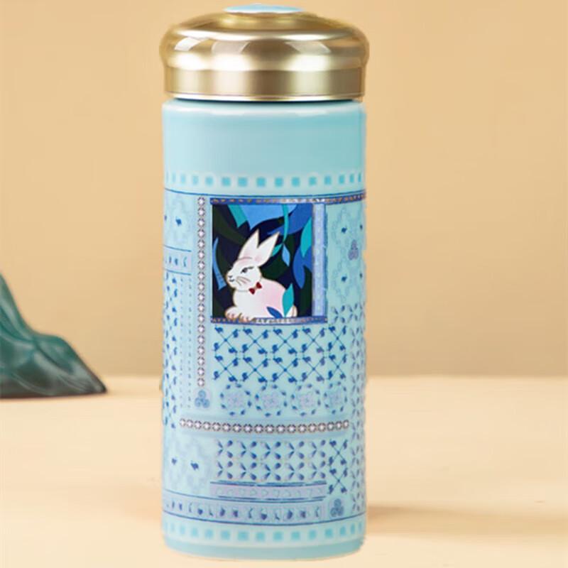 Qian Tang Xuan Dubbelväggig Keramisk Resemugg - Kaninserien