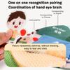 Baby Early Education Cloth Book 3D Touch Interactive Book Anti-Tear Toy Book Montessori Sensory Toys 0-6 Months Babies