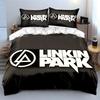 "Linkin Park logo text." Bedding sets Duvet cover sets Duvet covers Pillowcases(1 * Duvet Cover 2 * Pillowcases without duvet insert)