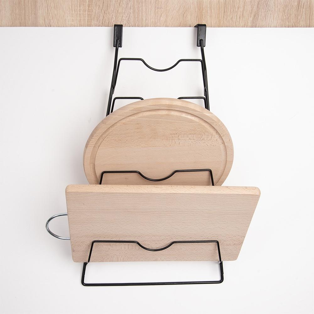 Black Metal Lid Hanger RADKA