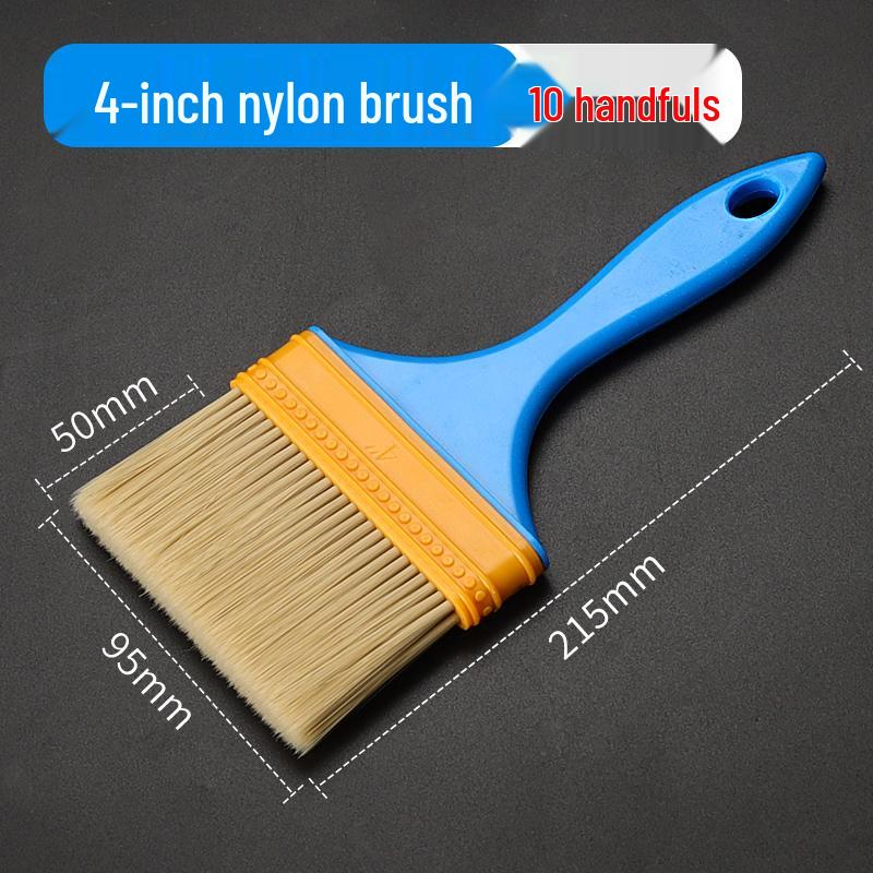 Soft Nylon Bristle Cleaning and Dust Removal Brush for Industrial Paint and Oil Application