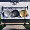 Stainless Steel Camping Cup 16.5x12cm Portable for Barbecue Hiking Camping Picnics Hangable Soup Bowl