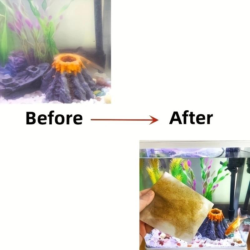 100pcs Fish tank color absorbing sheet water filtration tool