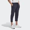 adidas Logo Embroidered Cropped Casual Pants Men Bottoms Navy HK4587