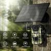F8 4G Solar HD Infrared Night Vision PIR Sensor Wildlife Camera