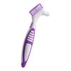 Denture Brush Denture Toothbrushes False Teeth Cleaning Brush Double Sided Toothbrush for Denture Cleaning Care
