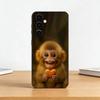Funny Monkey M-Memes Phone Case Black Silicone Soft For Samsung Galaxy A73,A72,A71,A70,A53,A52,A51