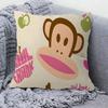 LLuxurious PPaul Frank Anime Pillow Cushion Cover Pillowcase Living Room Sofa Home Decor Customized