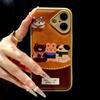 Cute Three Animals for Apple iPhone17Promax Mobile Phone Case 16 Candy Air Cushion 15 Women 14 All-inclusive
